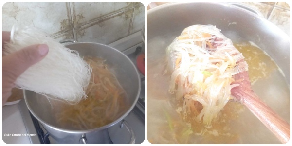 cottura dei noodles